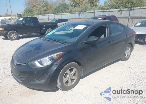 2015 Hyundai Elantra Se from USA, damaged, VIN 5NPDH4AE7FH574697